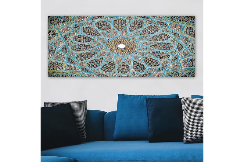 Canvastaulu YTY Abstract & Fractals Monivärinen - 120x50 cm - Sisustustuotteet - Taulu & taide - Canvas-taulu