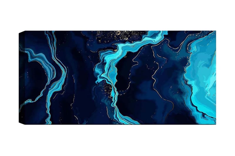 Canvastaulu YTY Abstract & Fractals Monivärinen - 120x50 cm - Sisustustuotteet - Taulu & taide - Canvas-taulu