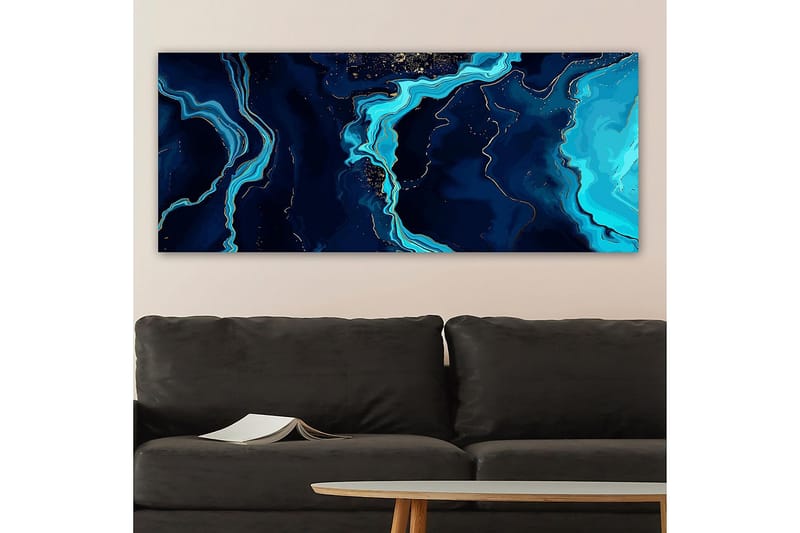 Canvastaulu YTY Abstract & Fractals Monivärinen - 120x50 cm - Canvas-taulu - Seinäkoristeet