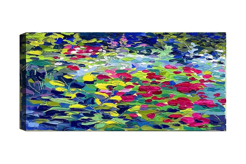 Canvastaulu YTY Abstract & Fractals Monivärinen - 120x50 cm - Sisustustuotteet - Taulu & taide - Canvas-taulu