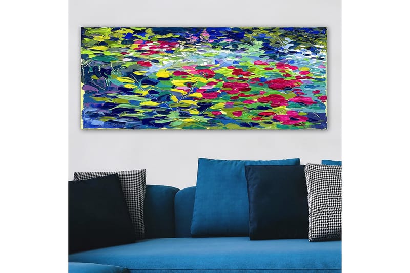 Canvastaulu YTY Abstract & Fractals Monivärinen - 120x50 cm - Sisustustuotteet - Taulu & taide - Canvas-taulu