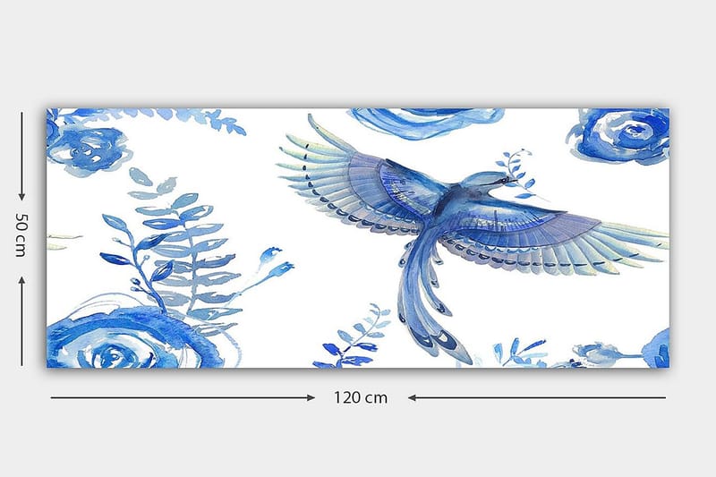 Canvastaulu YTY Abstract & Fractals Monivärinen - 120x50 cm - Sisustustuotteet - Taulu & taide - Canvas-taulu