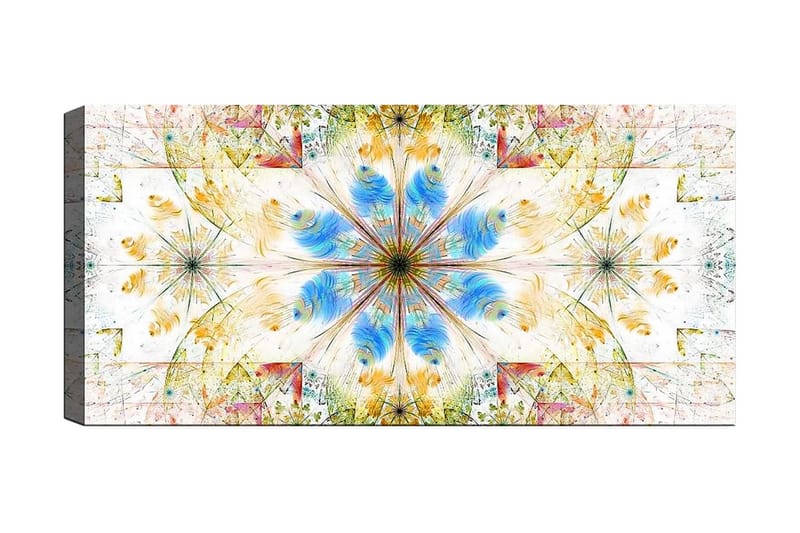 Canvastaulu YTY Abstract & Fractals Monivärinen - 120x50 cm - Sisustustuotteet - Taulu & taide - Canvas-taulu