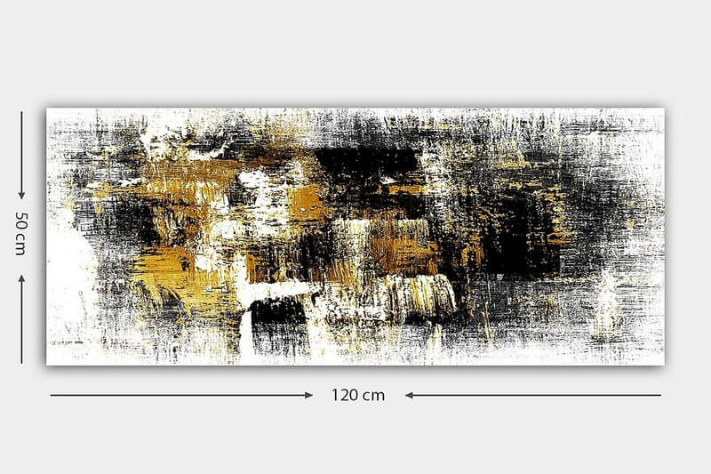 Canvastaulu YTY Abstract & Fractals Monivärinen - 120x50 cm - Sisustustuotteet - Taulu & taide - Canvas-taulu