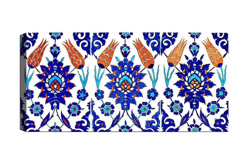 Canvastaulu YTY Abstract & Fractals Monivärinen - 120x50 cm - Sisustustuotteet - Taulu & taide - Canvas-taulu