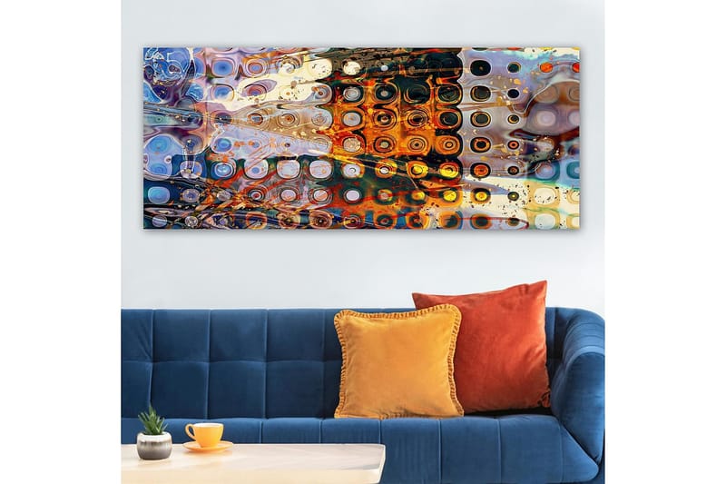 Canvastaulu YTY Abstract & Fractals Monivärinen - 120x50 cm - Sisustustuotteet - Taulu & taide - Canvas-taulu