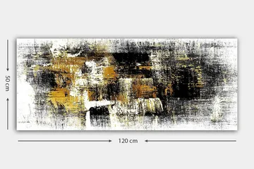 Canvastaulu YTY Abstract & Fractals Monivärinen - 120x50 cm - Sisustustuotteet - Taulu & taide - Canvas-taulu