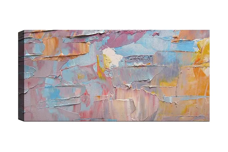 Canvastaulu YTY Abstract & Fractals Monivärinen, 120x50 cm
