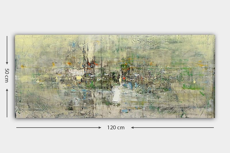 Canvastaulu YTY Abstract & Fractals Monivärinen - 120x50 cm - Sisustustuotteet - Taulu & taide - Canvas-taulu