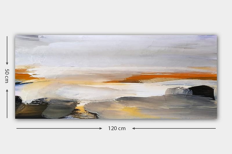 Canvastaulu YTY Abstract & Fractals Monivärinen - 120x50 cm - Sisustustuotteet - Taulu & taide - Canvas-taulu