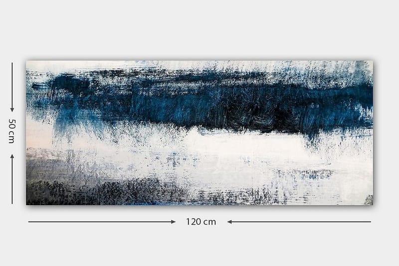 Canvastaulu YTY Abstract & Fractals Monivärinen - 120x50 cm - Sisustustuotteet - Taulu & taide - Canvas-taulu