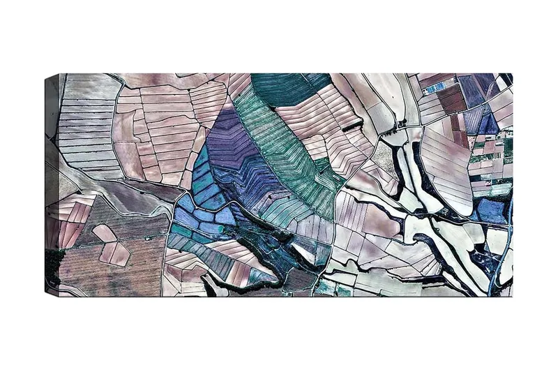 Canvastaulu YTY Abstract & Fractals Monivärinen, 120x50 cm