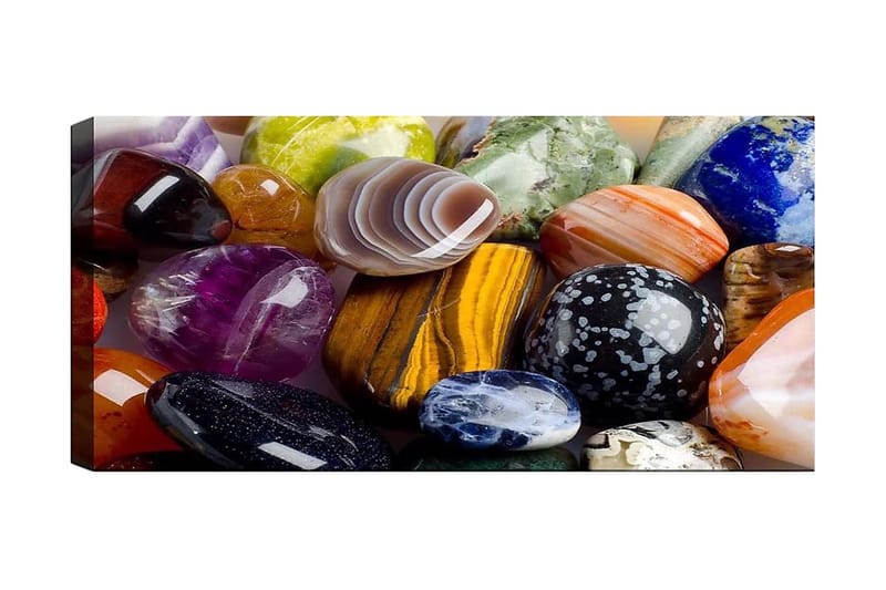 Canvastaulu YTY Abstract & Fractals Monivärinen - 120x50 cm - Sisustustuotteet - Taulu & taide - Canvas-taulu