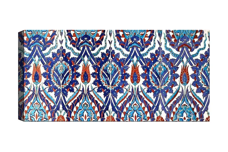 Canvastaulu YTY Abstract & Fractals Monivärinen, 120x50 cm