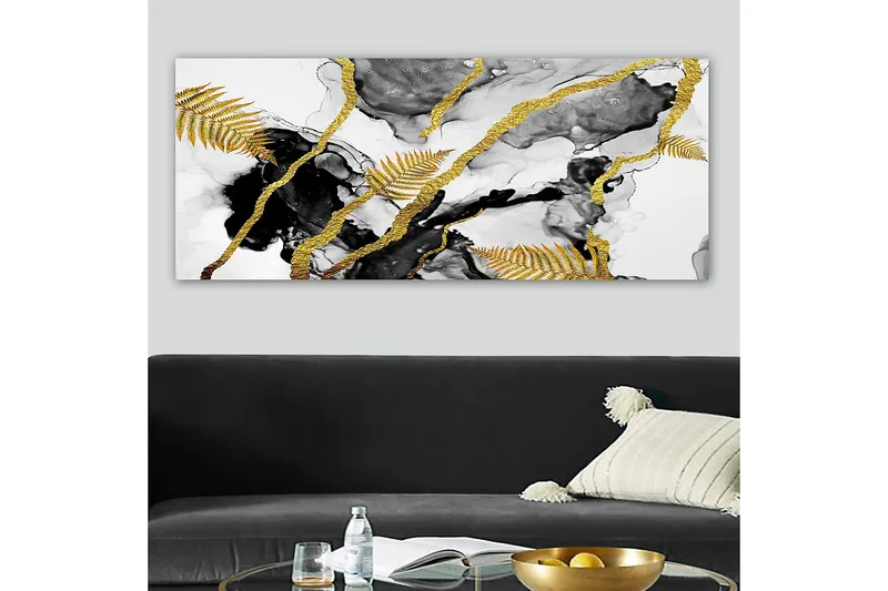 Canvastaulu YTY Abstract & Fractals Monivärinen - 120x50 cm - Sisustustuotteet - Taulu & taide - Canvas-taulu