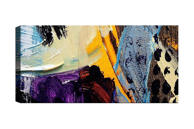 Canvastaulu YTY Abstract & Fractals Monivärinen, 120x50 cm