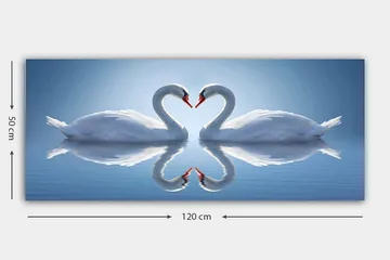Canvastaulu YTY Abstract & Fractals Monivärinen - 120x50 cm - Sisustustuotteet - Taulu & taide - Canvas-taulu