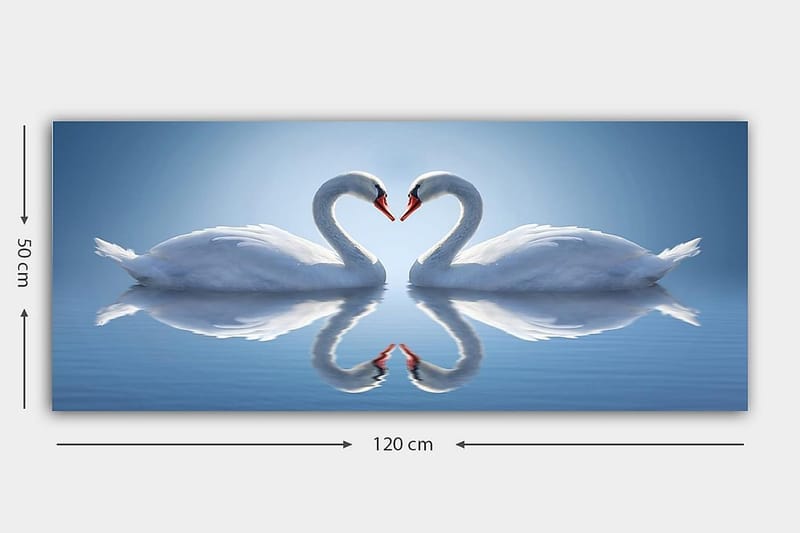 Canvastaulu YTY Abstract & Fractals Monivärinen - 120x50 cm - Sisustustuotteet - Taulu & taide - Canvas-taulu