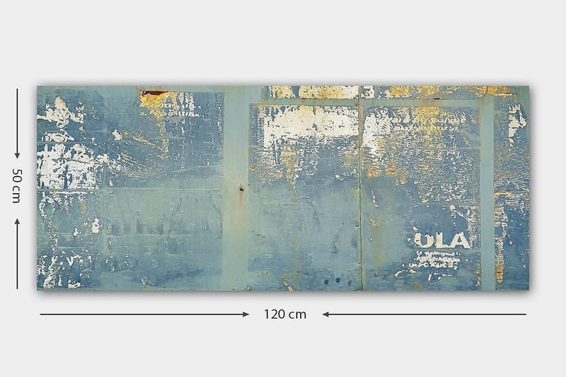 Canvastaulu YTY Abstract & Fractals Monivärinen - 120x50 cm - Sisustustuotteet - Taulu & taide - Canvas-taulu