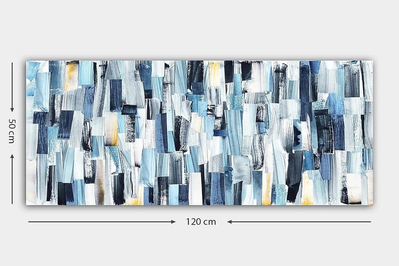 Canvastaulu YTY Abstract & Fractals Monivärinen - 120x50 cm - Sisustustuotteet - Taulu & taide - Canvas-taulu