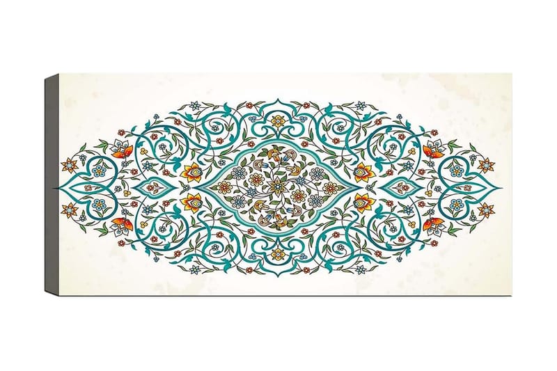 Canvastaulu YTY Abstract & Fractals Monivärinen, 120x50 cm