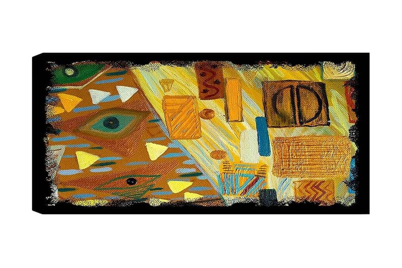 Canvastaulu YTY Abstract & Fractals Monivärinen, 120x50 cm