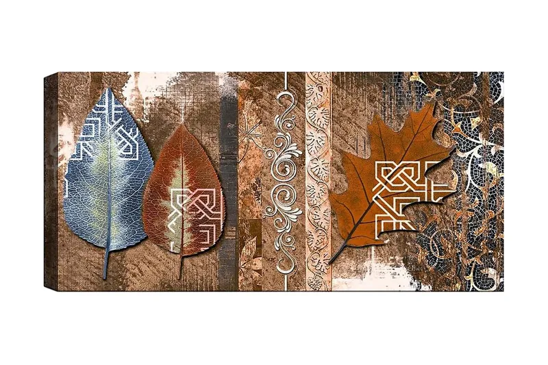 Canvastaulu YTY Abstract & Fractals Monivärinen, 120x50 cm