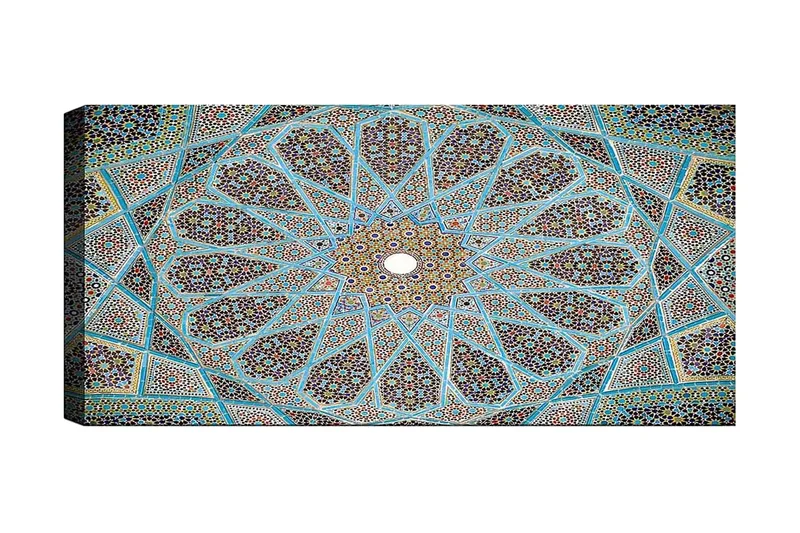 Canvastaulu YTY Abstract & Fractals Monivärinen, 120x50 cm