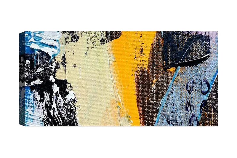 Canvastaulu YTY Abstract & Fractals Monivärinen, 120x50 cm