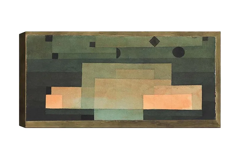 Canvastaulu YTY Abstract & Fractals Monivärinen, 120x50 cm