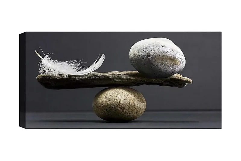 Canvastaulu YTY Abstract & Fractals Monivärinen, 120x50 cm