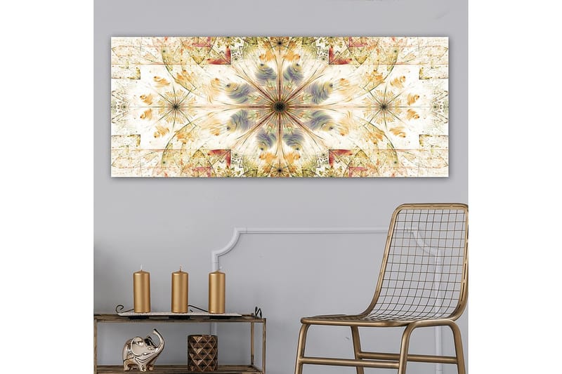 Canvastaulu YTY Abstract & Fractals Monivärinen - 120x50 cm - Sisustustuotteet - Taulu & taide - Canvas-taulu