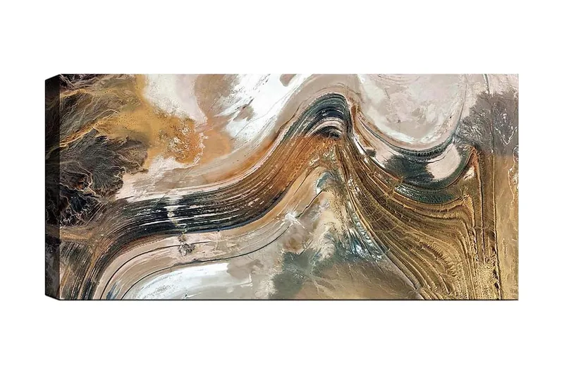 Canvastaulu YTY Abstract & Fractals Monivärinen, 120x50 cm