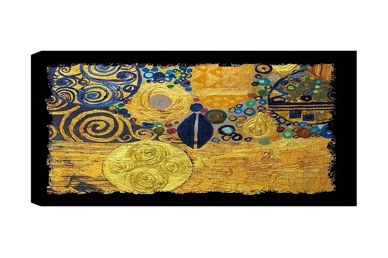 Canvastaulu YTY Abstract & Fractals Monivärinen, 120x50 cm