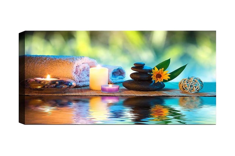 Canvastaulu YTY Abstract & Fractals Monivärinen, 120x50 cm