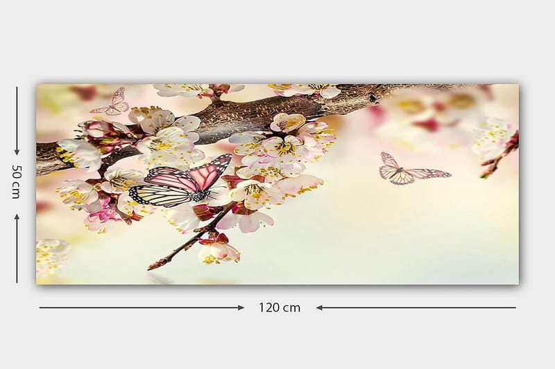 Canvastaulu YTY Animals Monivärinen - 120x50 cm - Sisustustuotteet - Taulu & taide - Canvas-taulu