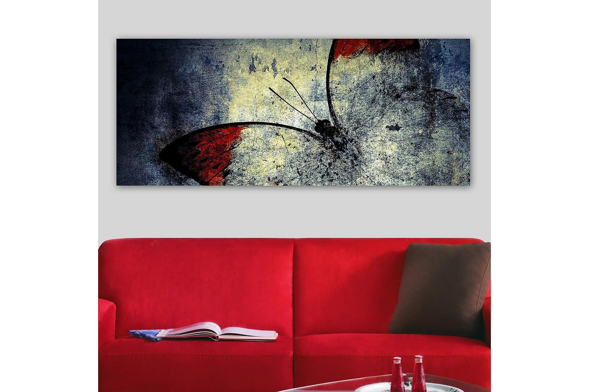 Canvastaulu YTY Animals Monivärinen - 120x50 cm - Sisustustuotteet - Taulu & taide - Canvas-taulu