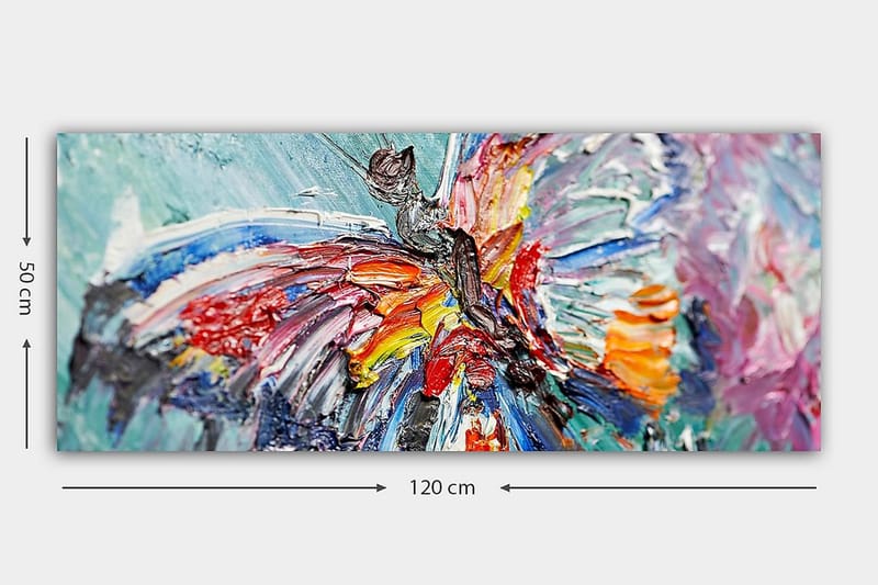 Canvastaulu YTY Animals Monivärinen - 120x50 cm - Sisustustuotteet - Taulu & taide - Canvas-taulu