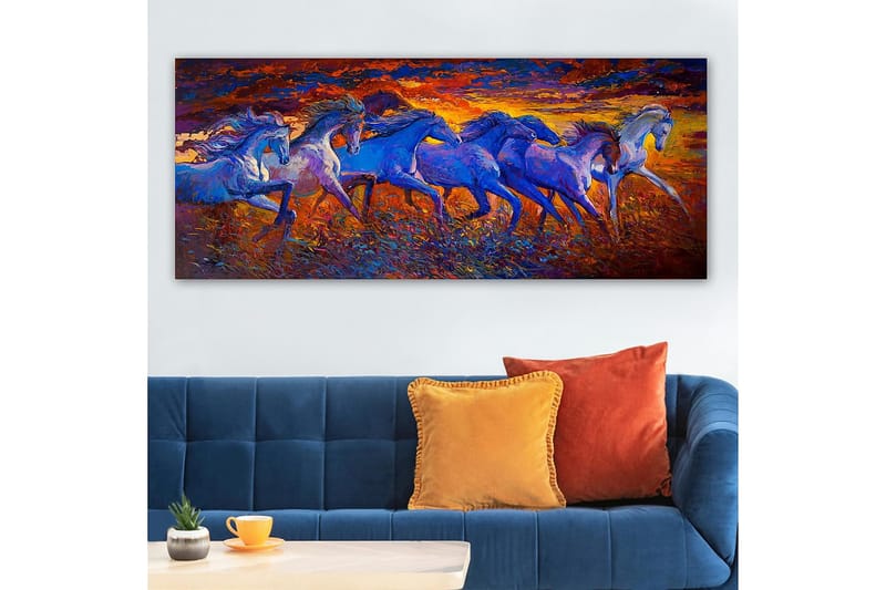 Canvastaulu YTY Animals Monivärinen - 120x50 cm - Sisustustuotteet - Taulu & taide - Canvas-taulu