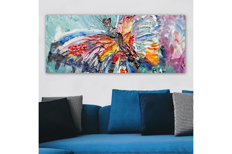 Canvastaulu YTY Animals Monivärinen - 120x50 cm - Sisustustuotteet - Taulu & taide - Canvas-taulu