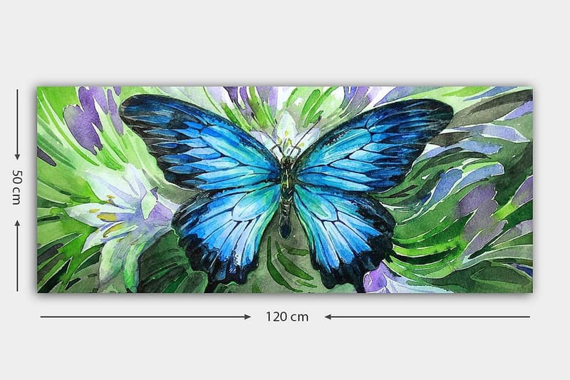 Canvastaulu YTY Animals Monivärinen - 120x50 cm - Sisustustuotteet - Taulu & taide - Canvas-taulu