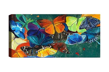 Canvastaulu YTY Animals Monivärinen - 120x50 cm - Sisustustuotteet - Taulu & taide - Canvas-taulu