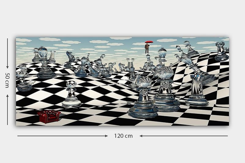 Canvastaulu YTY Animals Monivärinen - 120x50 cm - Sisustustuotteet - Taulu & taide - Canvas-taulu