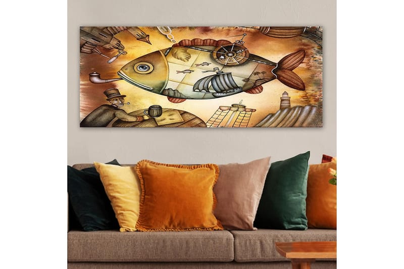 Canvastaulu YTY Animals Monivärinen - 120x50 cm - Sisustustuotteet - Taulu & taide - Canvas-taulu