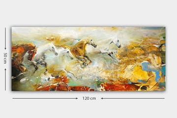 Canvastaulu YTY Animals Monivärinen - 120x50 cm - Sisustustuotteet - Taulu & taide - Canvas-taulu