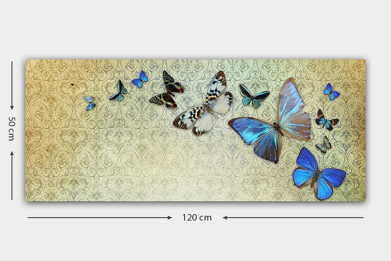 Canvastaulu YTY Animals Monivärinen - 120x50 cm - Sisustustuotteet - Taulu & taide - Canvas-taulu