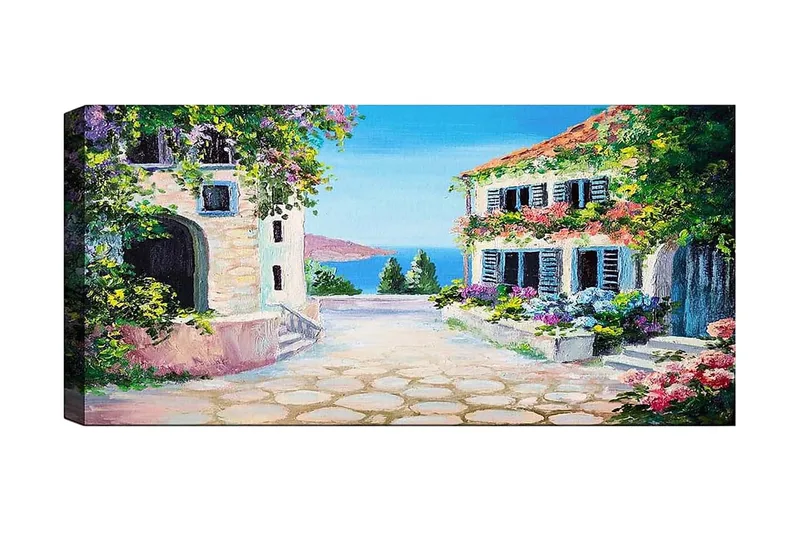 Canvastaulu YTY Buildings & Cityscapes Monivärinen, 120x50 cm