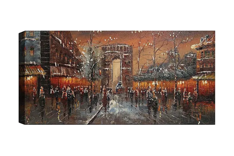 Canvastaulu YTY Buildings & Cityscapes Monivärinen, 120x50 cm