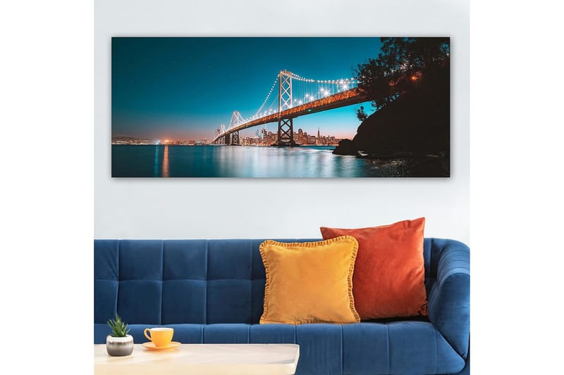 Canvastaulu YTY Buildings & Cityscapes Monivärinen - 120x50 cm - Sisustustuotteet - Taulu & taide - Canvas-taulu