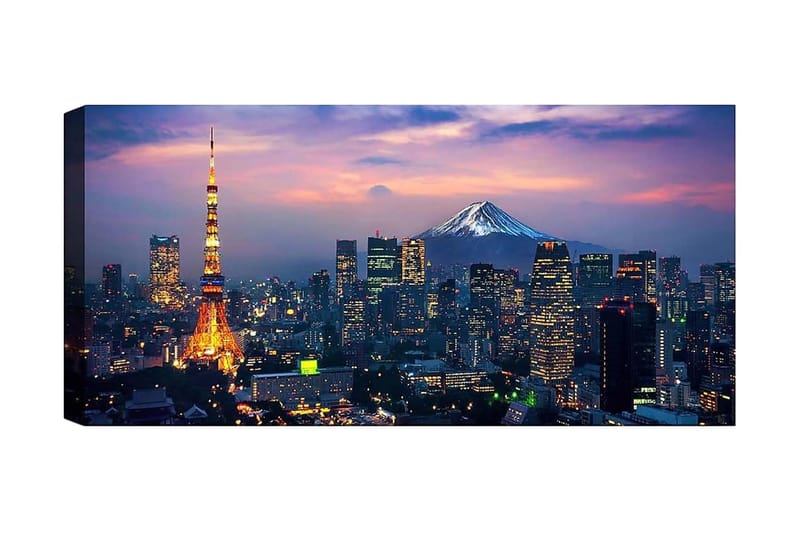 Canvastaulu YTY Buildings & Cityscapes Monivärinen, 120x50 cm